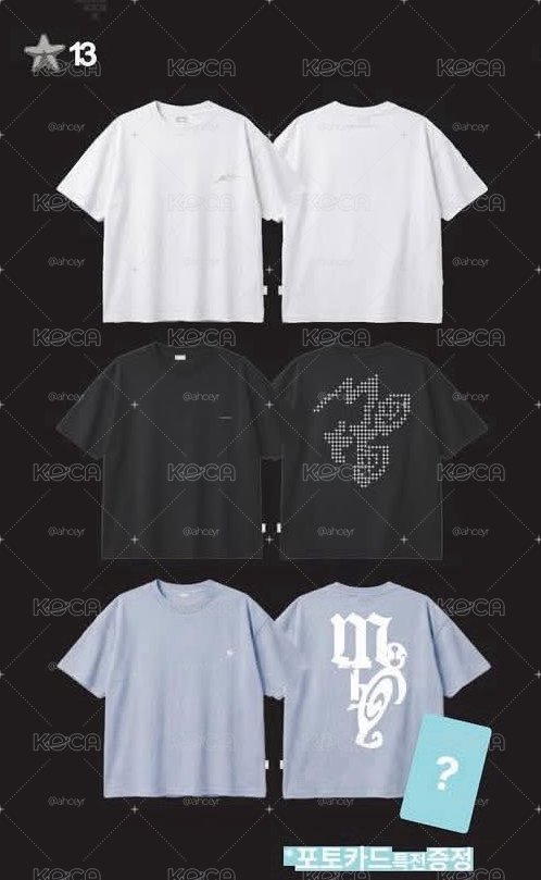 ITZY快閃 黑色短袖T-shirt（無小卡）