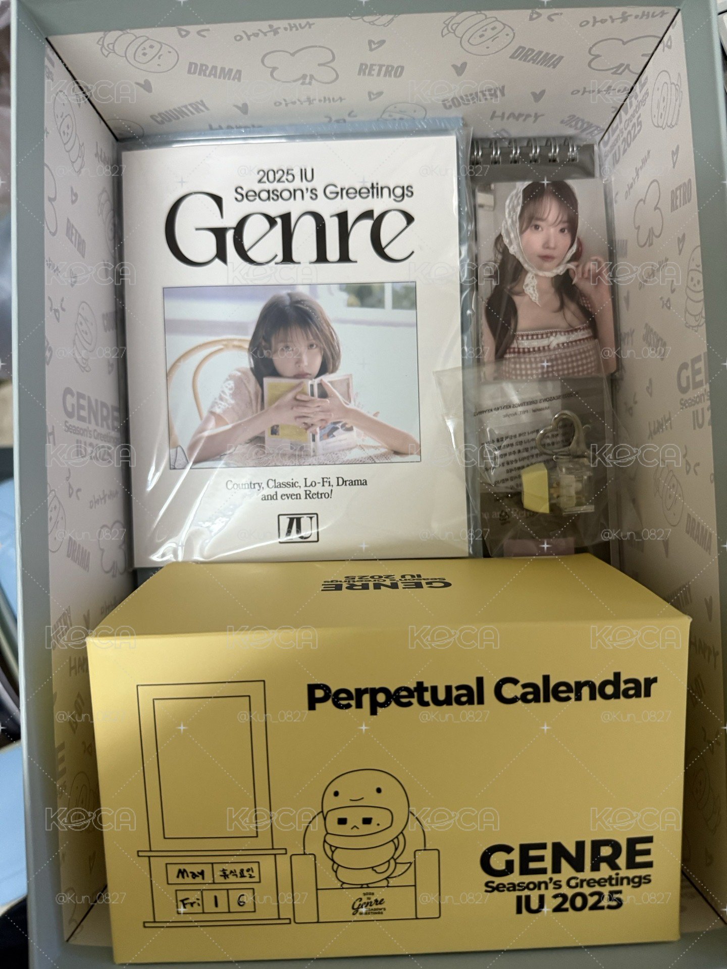 IU 25年年曆+七期會員禮