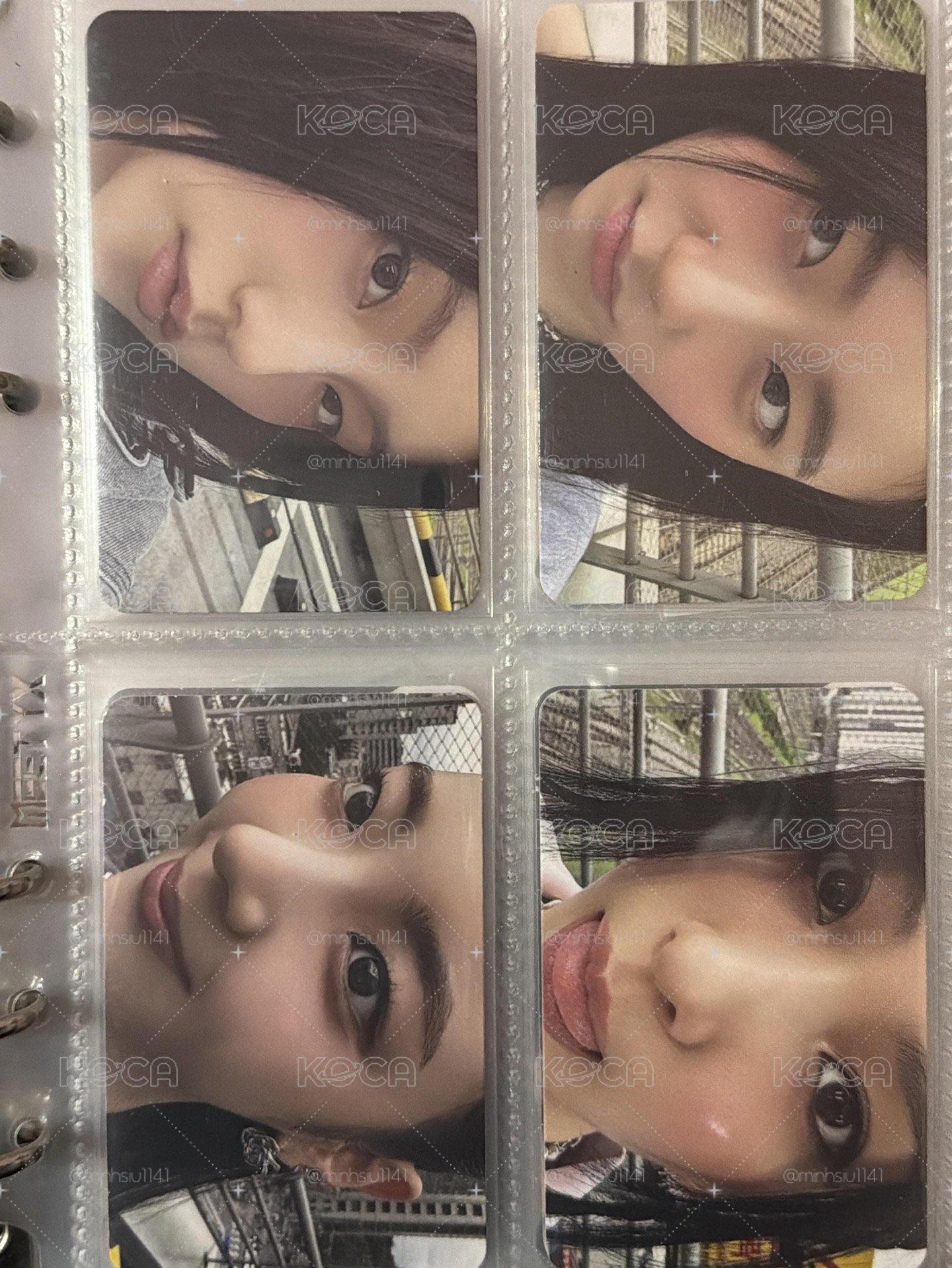 ITZY 專卡 貼紙 證件照