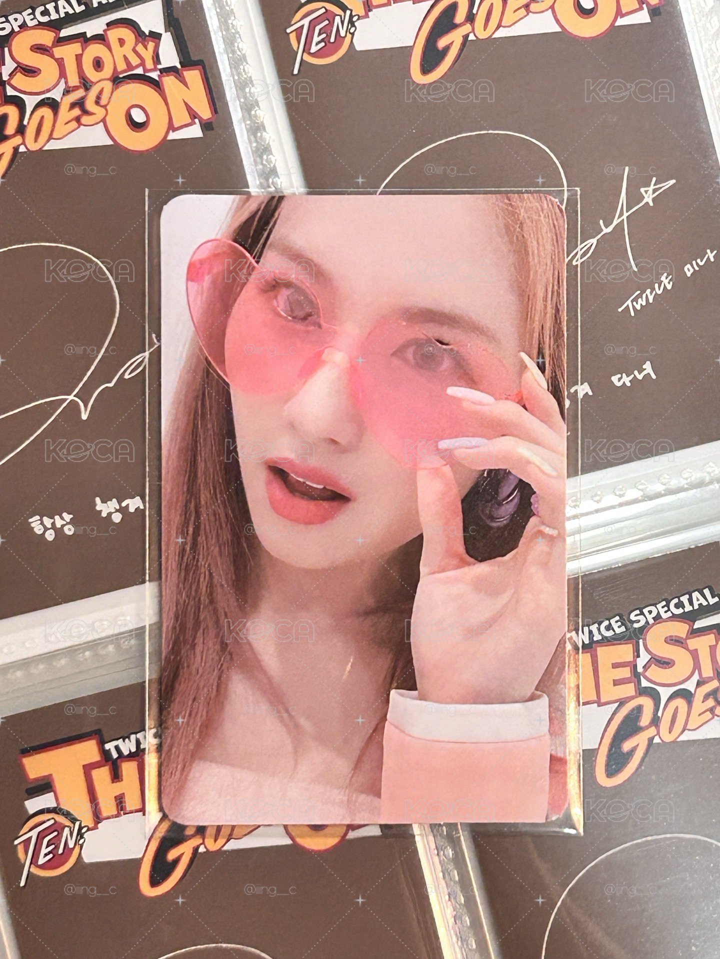 TWICE SANA Formula of Love: O+T=<3 專輯卡
