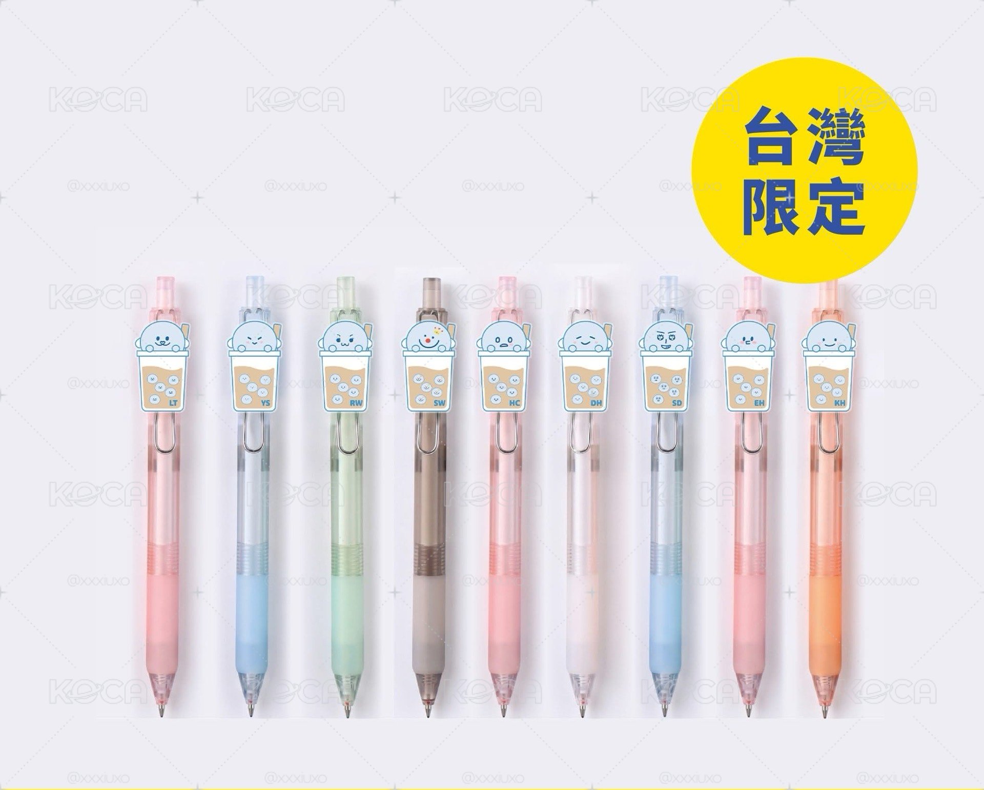 [預購9月出貨] SJ MARKET 台灣限定 筆