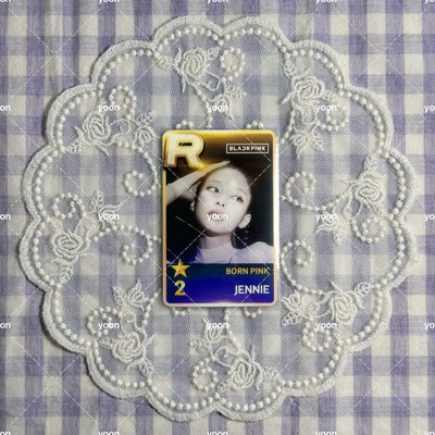 SSY 遊戲卡 BORN PINK首爾場 Jennie