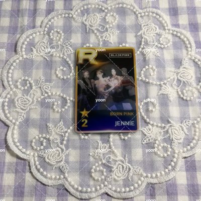 SSY 遊戲卡 BORN PINK首爾場 Jennie