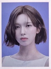 正規一 普版 Blue ver. 專輯卡 證件照