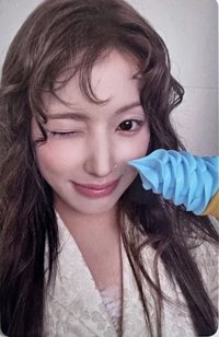 正規一 電子專 Blue ver. 專輯卡 自拍