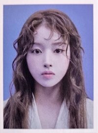正規一 普版 Blue ver. 專輯卡 證件照
