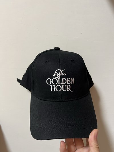 The golden hour帽子 黑
