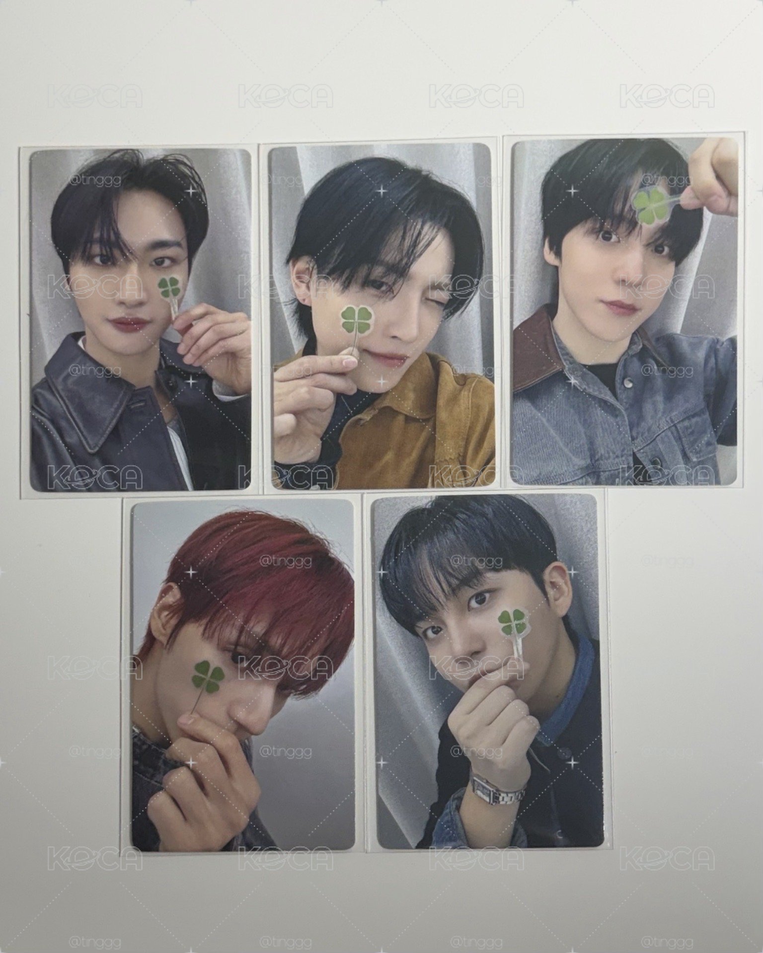 ATEEZ GoldenHourPart.4 JU1.0簽售 幸運草