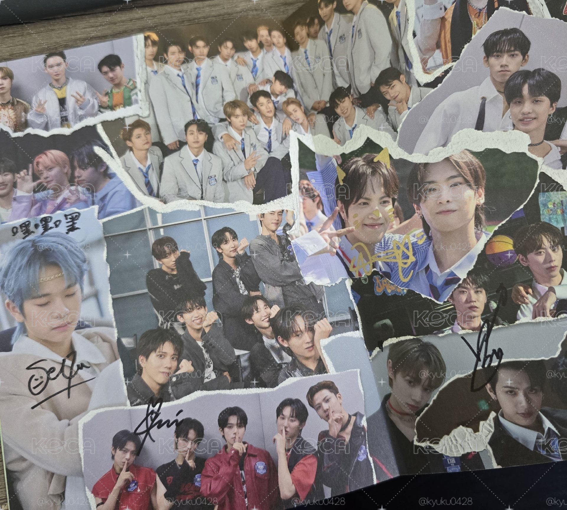SCOOL 畢業場刊 親簽