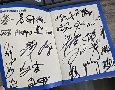 2024 SCOOL Days 歌詞本 親簽