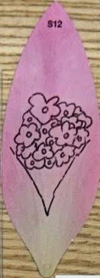 ASB26 pt.1 Bookmark Petal Piece