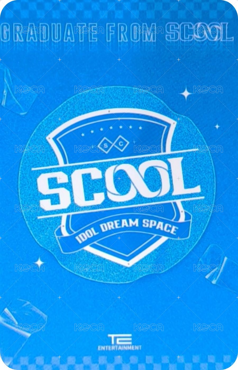 SCOOL 男團選秀總決賽成團之夜 入場卡 / 場限卡  背面