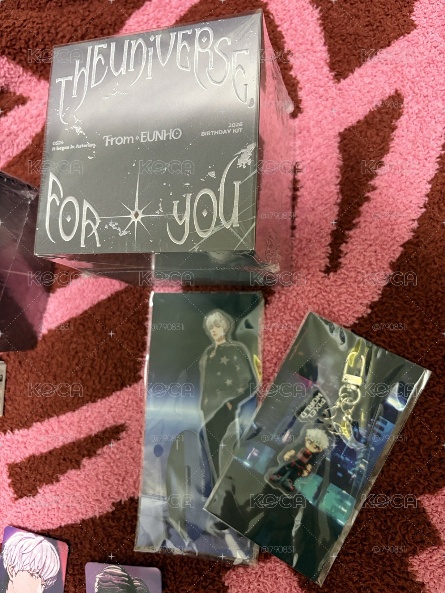 Plave 都銀虎 2026生日戒子禮盒+❤️安可立牌+❤️pixcel world吊飾