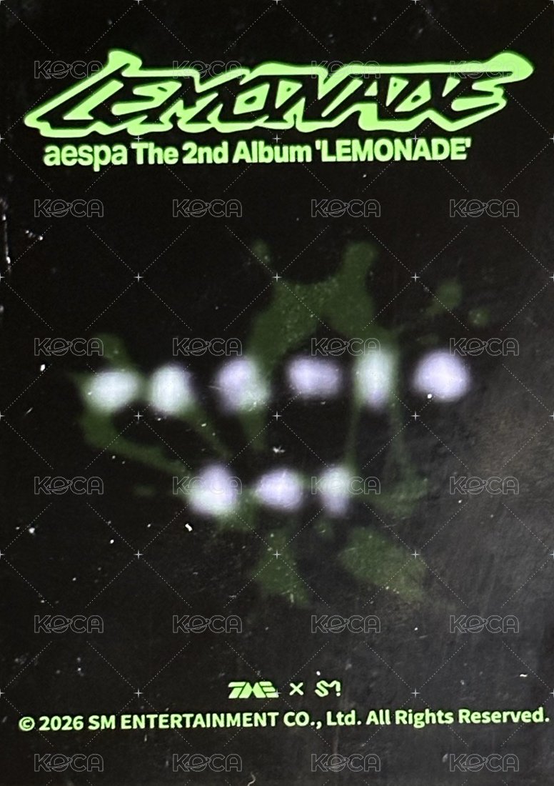 LEMONADE QQ音樂 四星 星光卡  背面