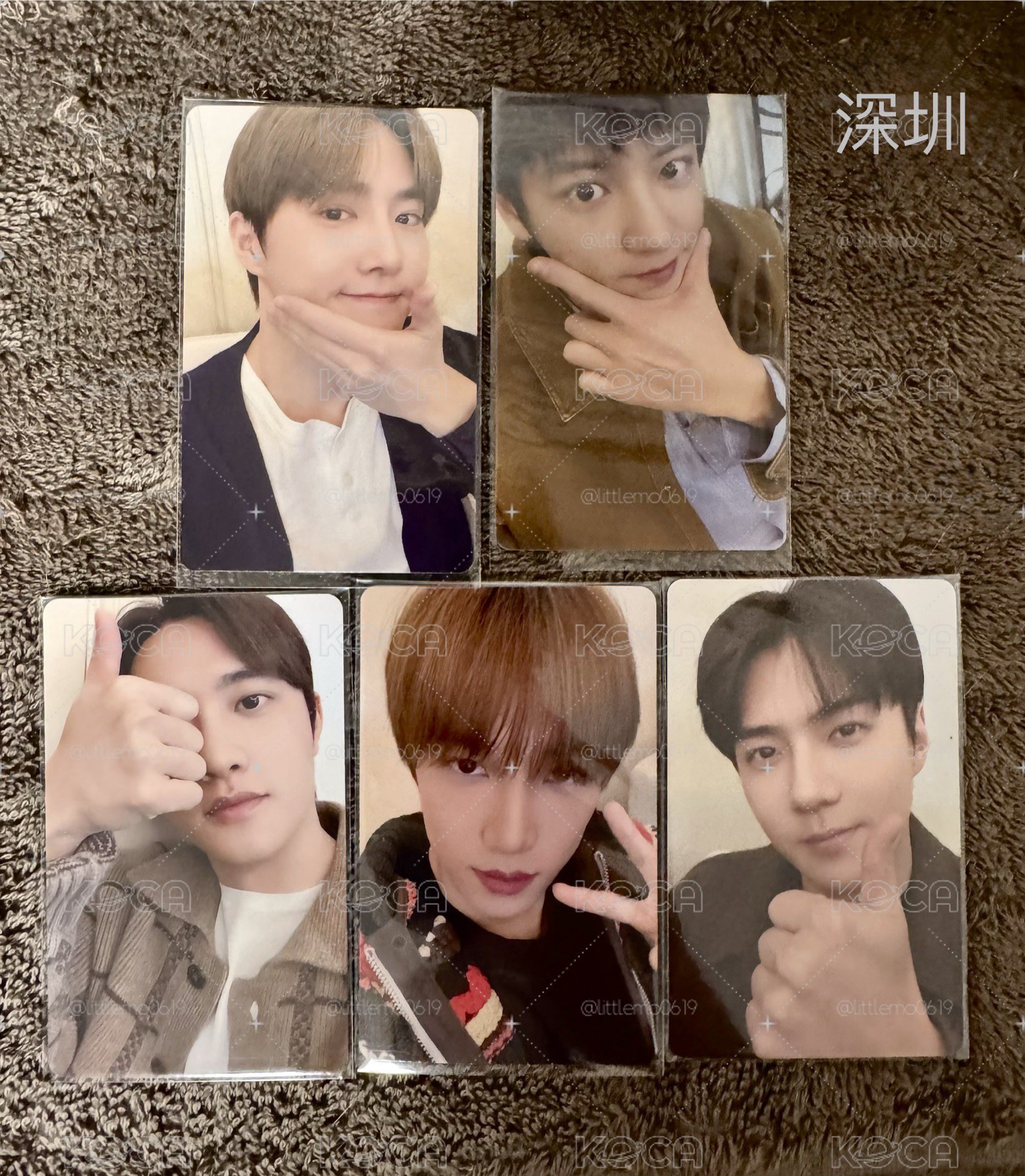 EXO Reverxe 深圳五寶🫶🏻簽售卡 
