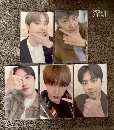 EXO Reverxe 深圳五寶🫶🏻簽售卡 