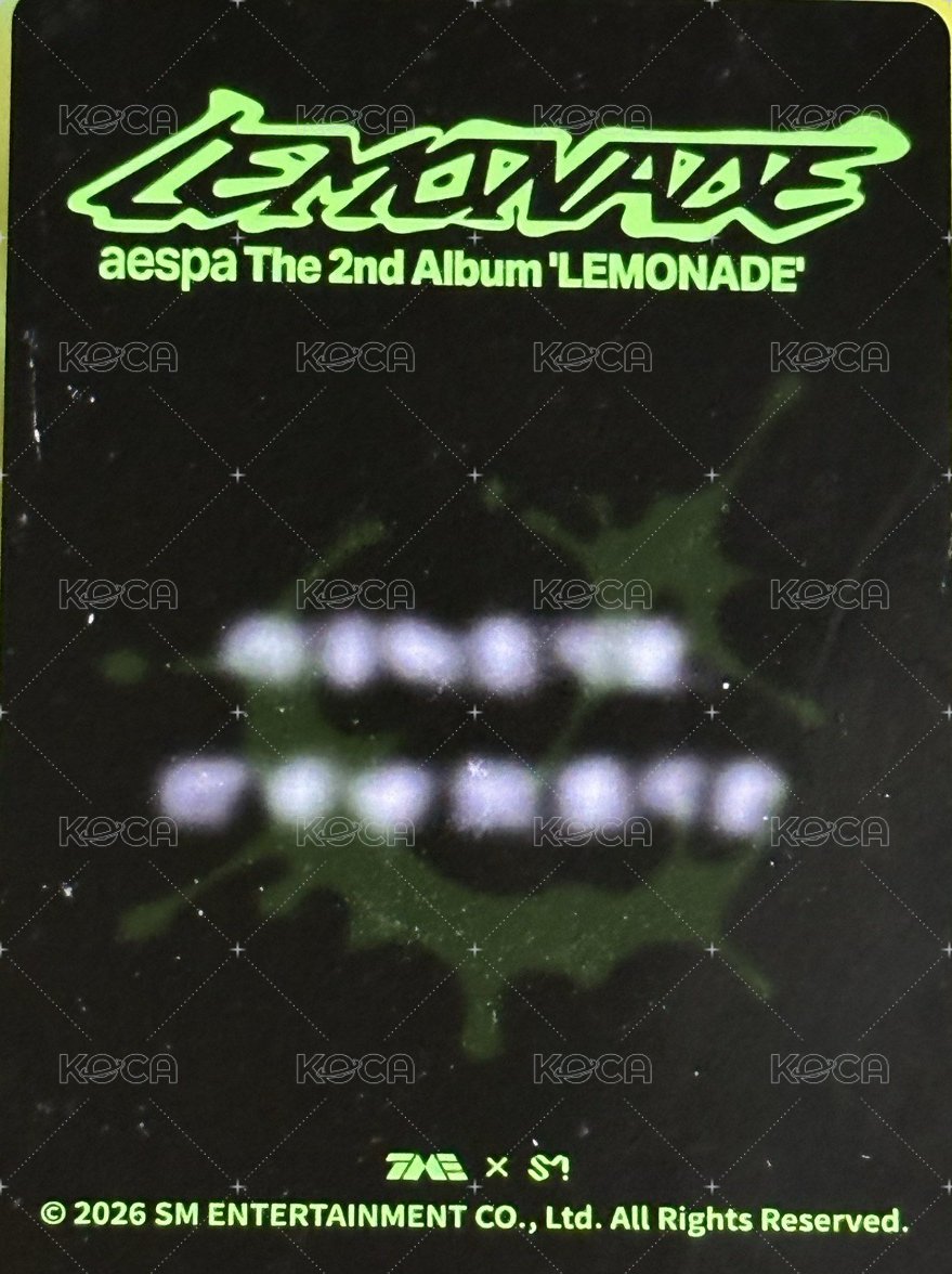 LEMONADE QQ音樂 四星 星光卡  背面