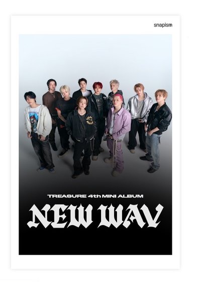 (6/5 18:00前下單 可6/9寄出）TREASURE NEW WAV snapism 人生四格卡 1組兩張 代印