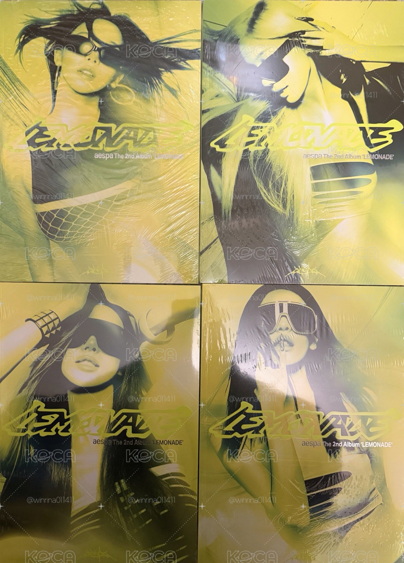 在台現貨 aespa LEMONADE ACID Ver. 全新未拆