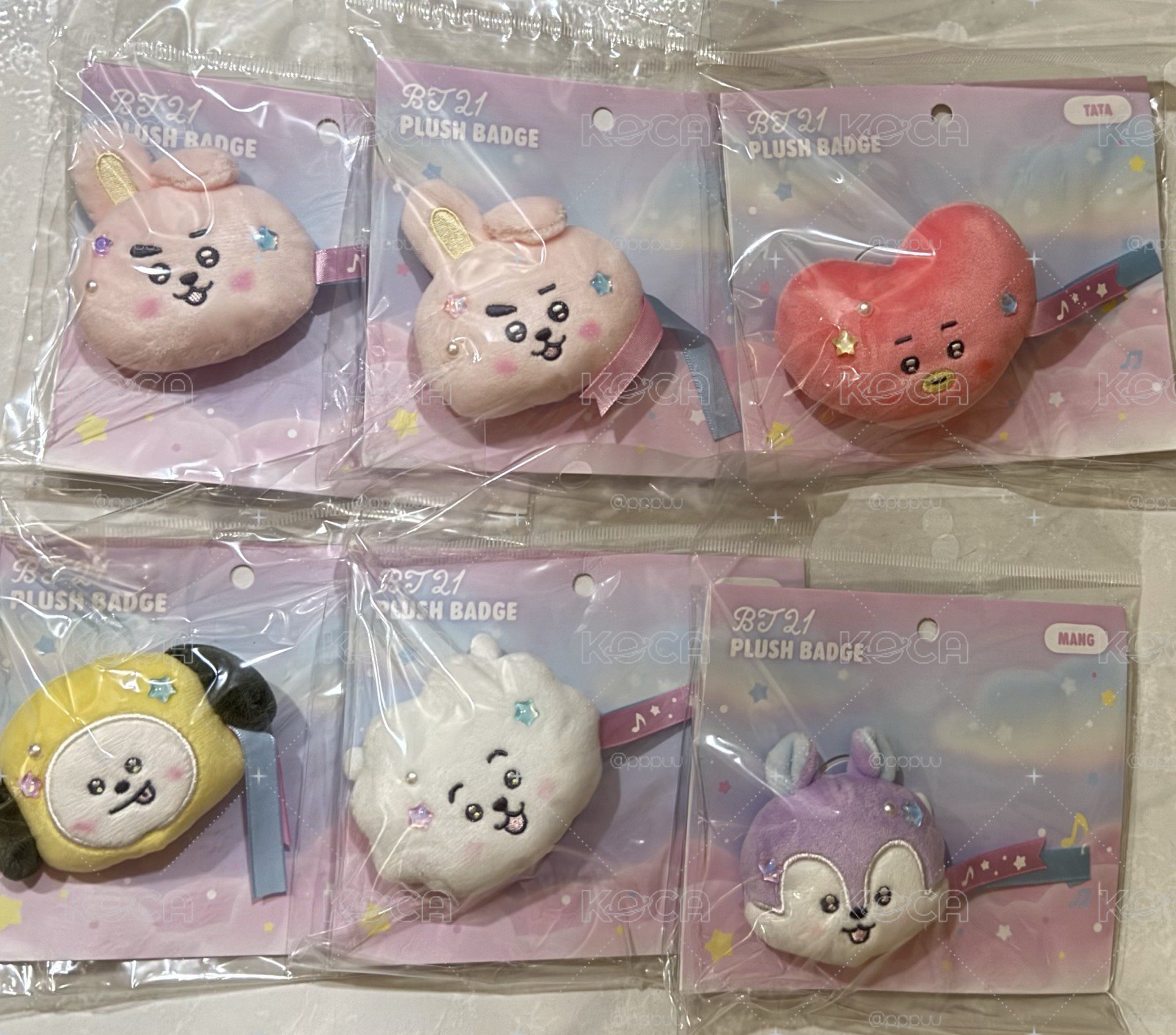 現貨BT21徽章