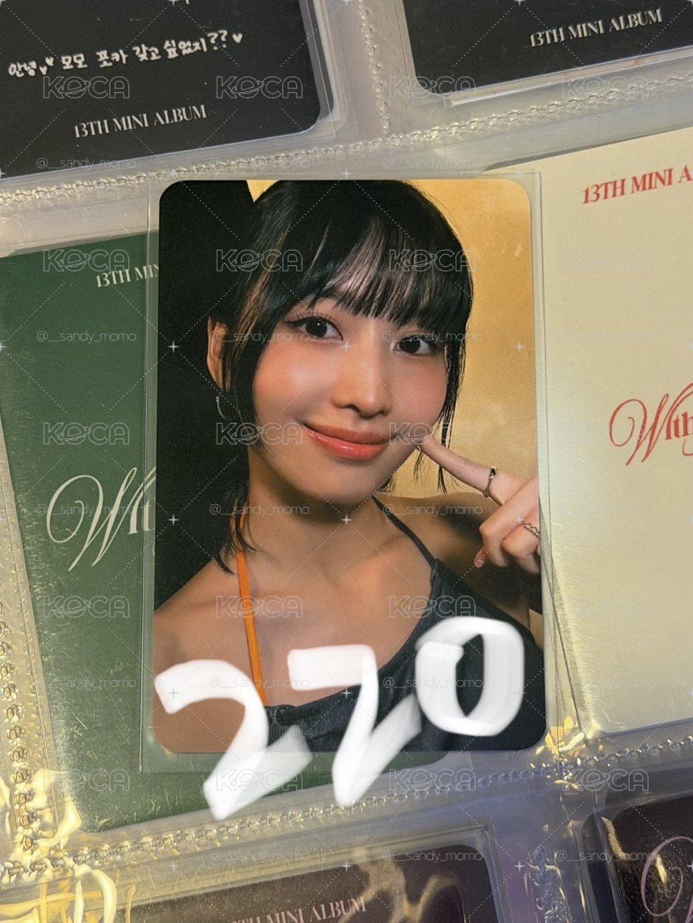 迷13 mp 特典卡 單封ver. 平井桃 MOMO