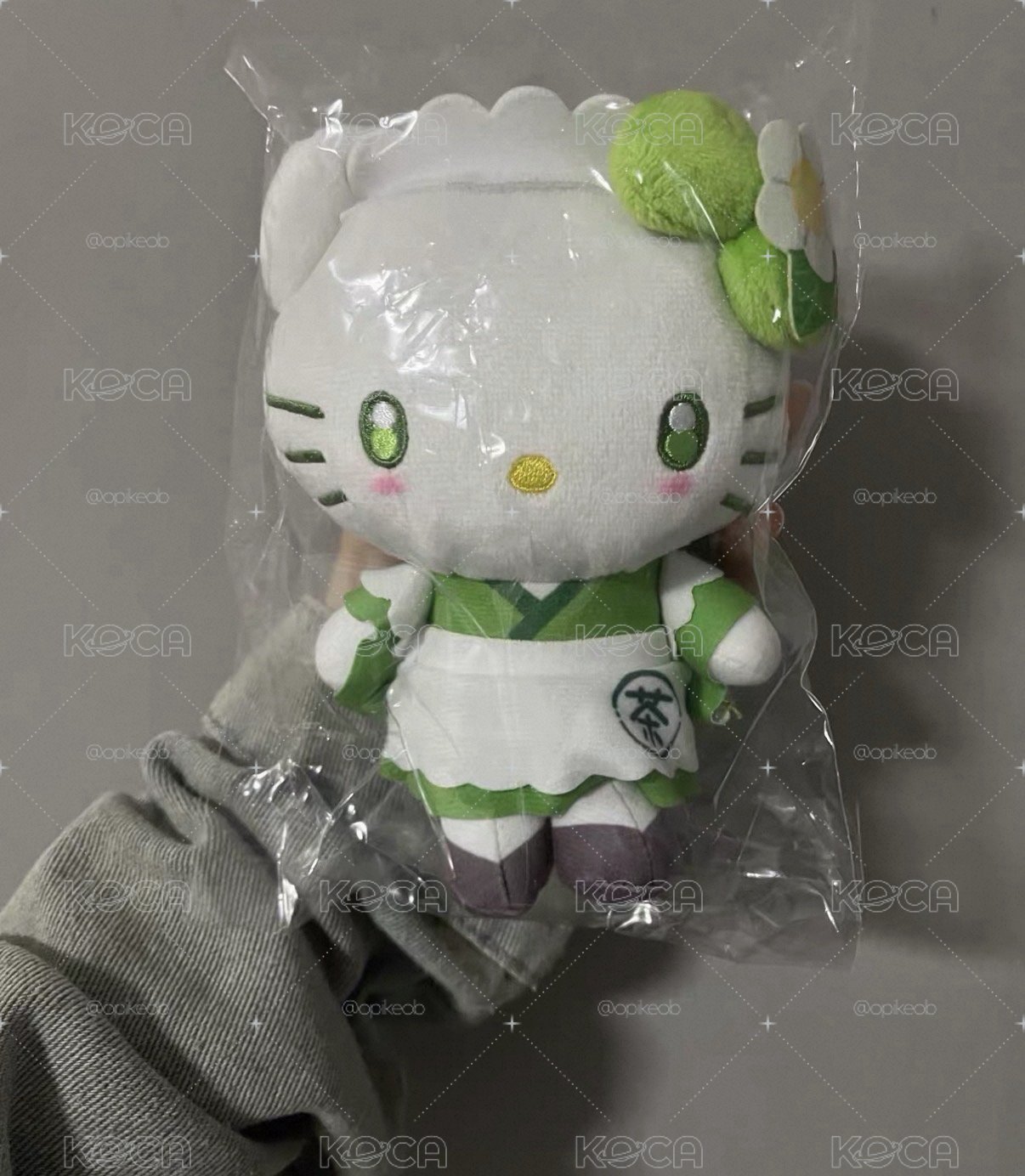 hello kitty抹茶女僕裝13cm