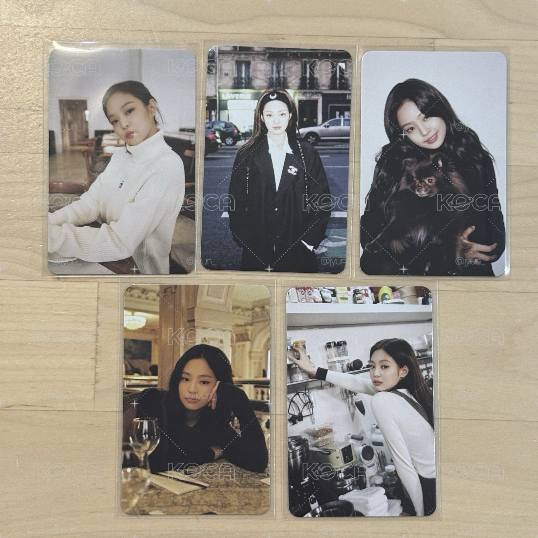 <JENNIE>妮一期會員禮小卡組