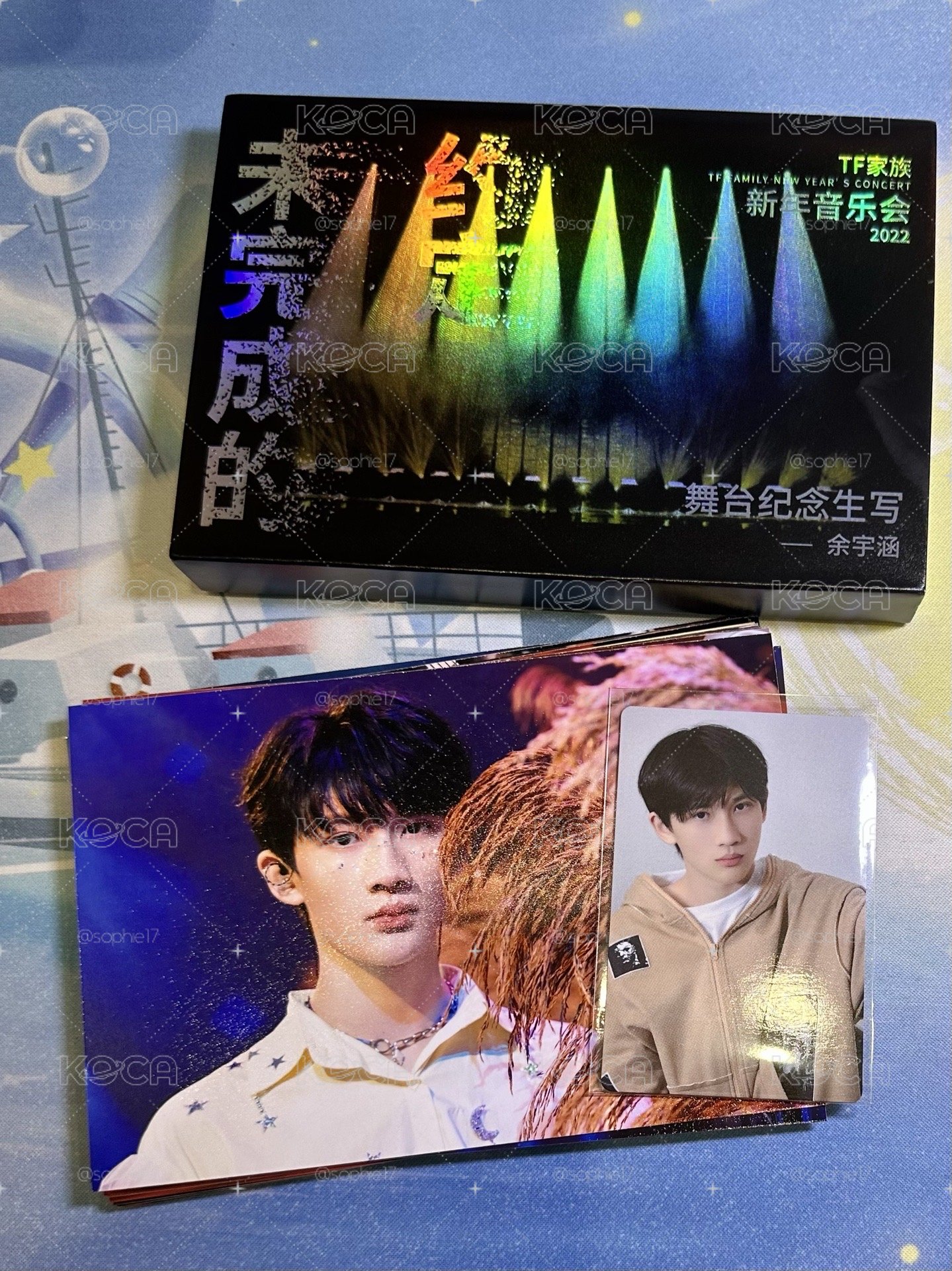 余宇涵 未完成的約定 生寫+小卡 全套
