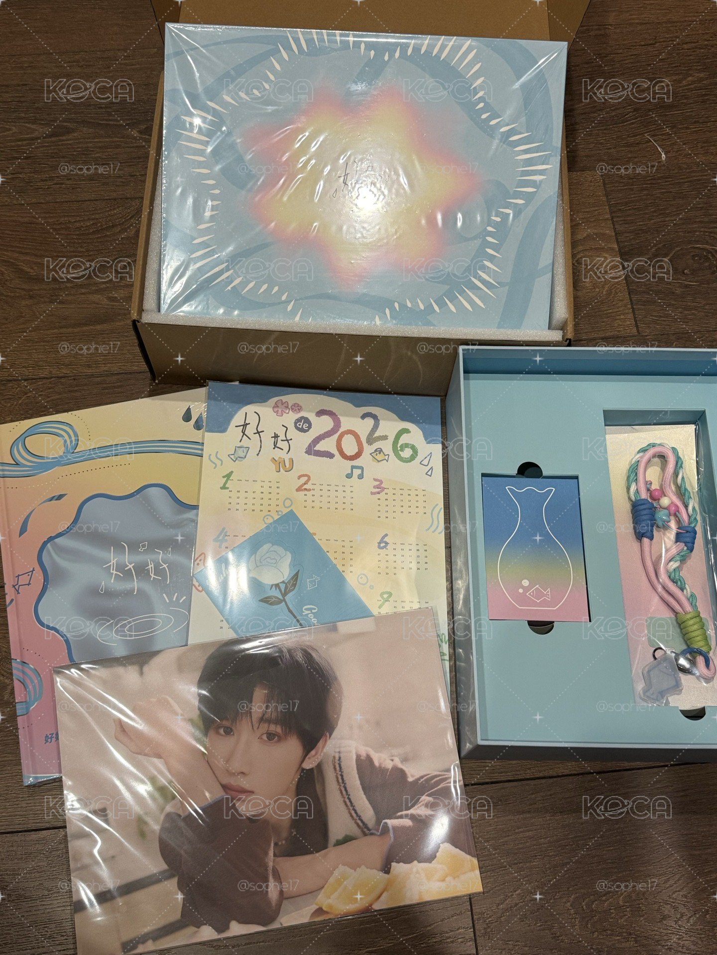 余宇涵 19歲生日周邊 好好 無卡全套