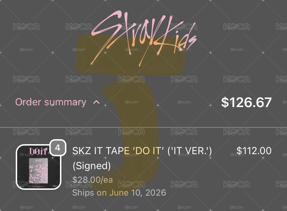 Stray Kids - KARMA / DO IT簽名專