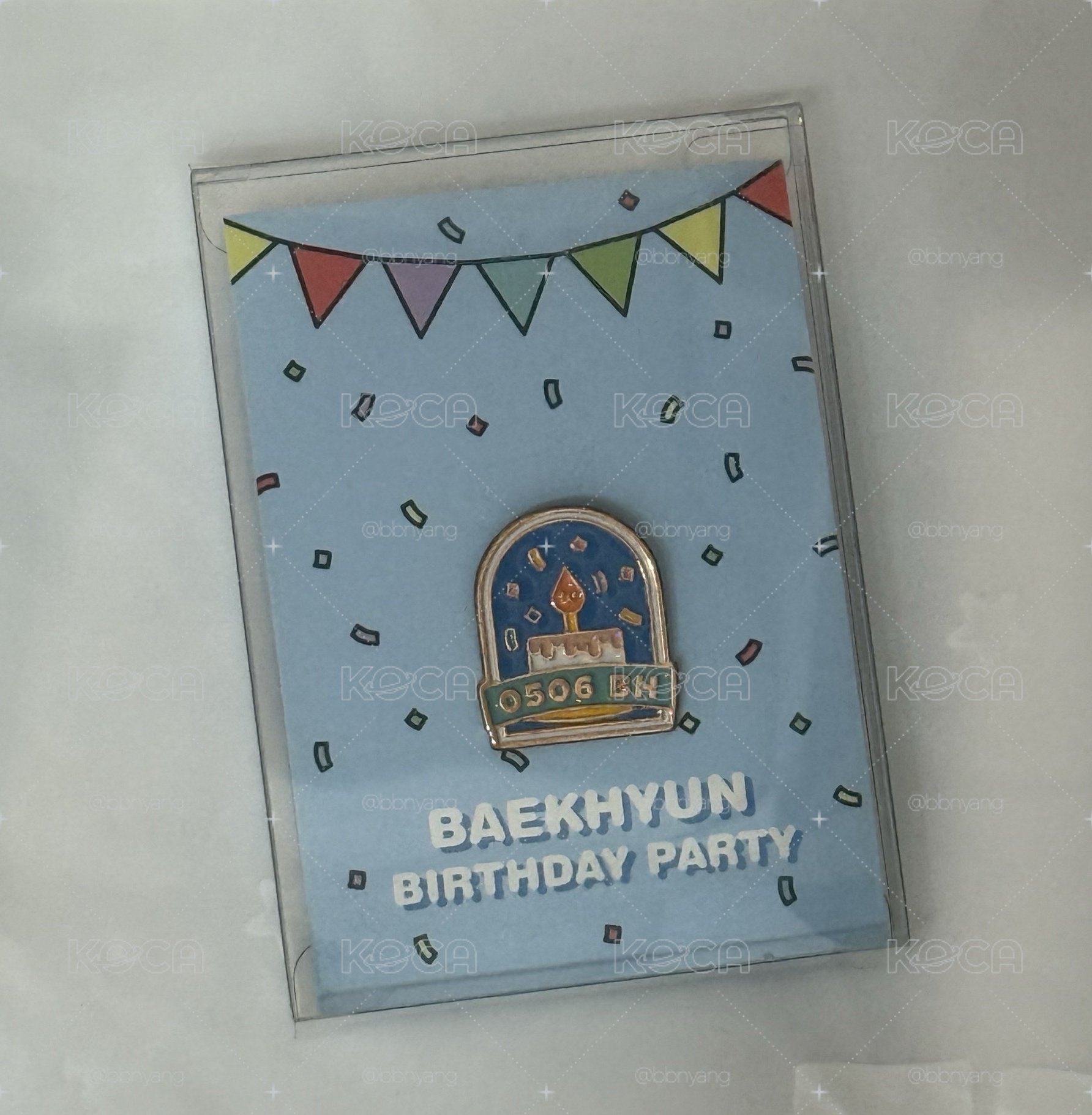 伯賢2019生日會徽章🐶