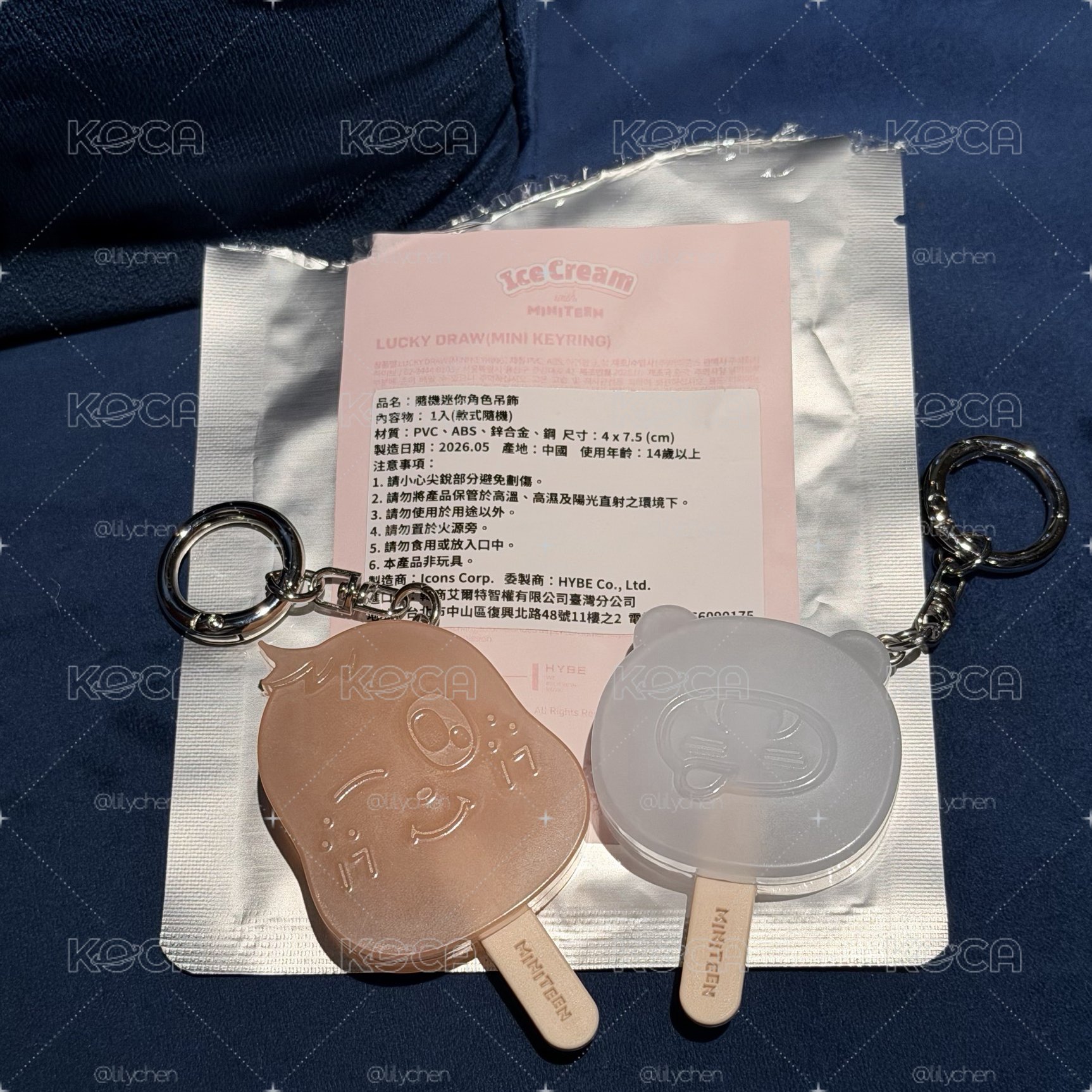 台北快閃店。冰棒吊飾奎率