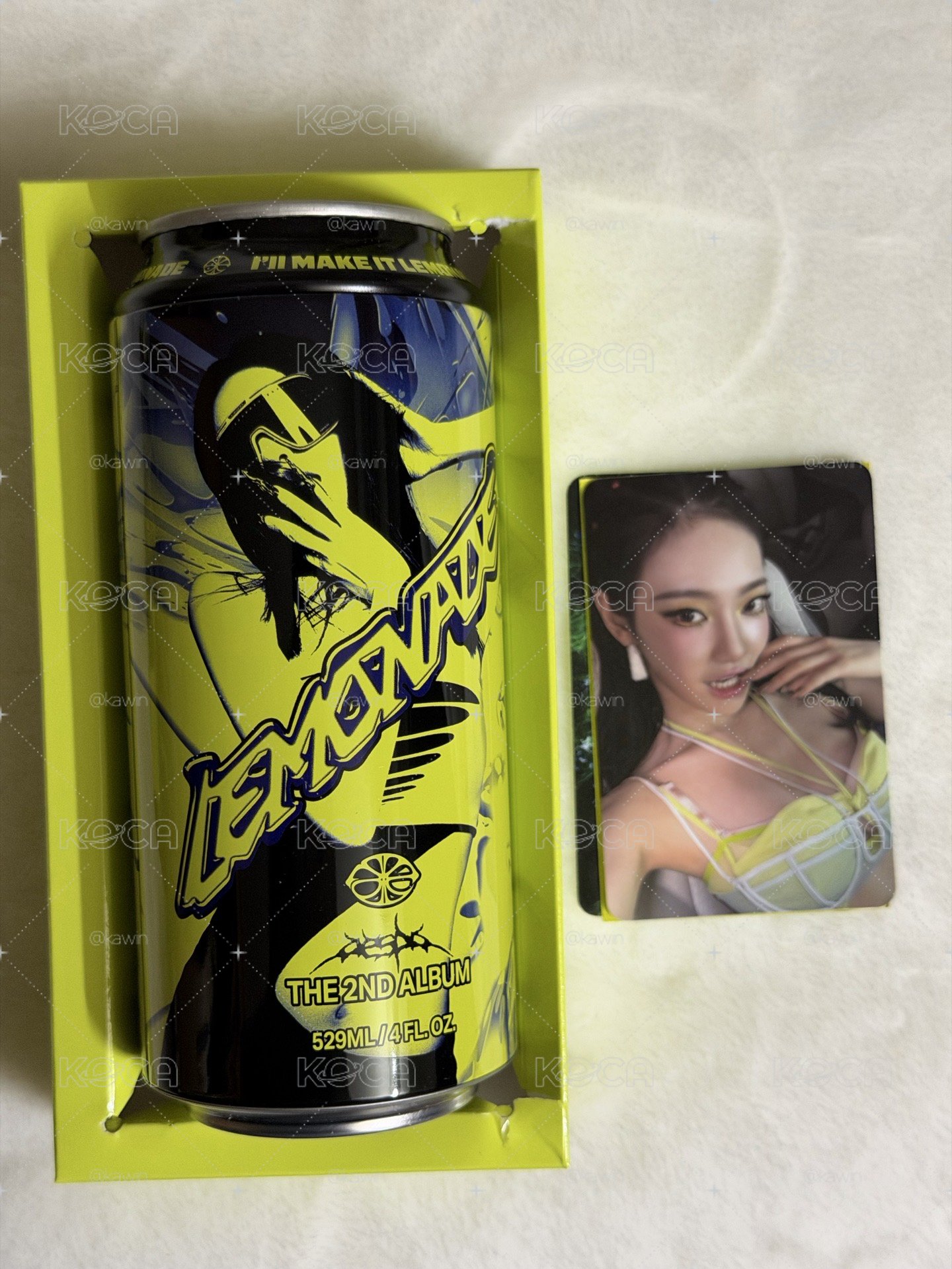 aespa NINGNING LEMONADE CAN Ver. 
