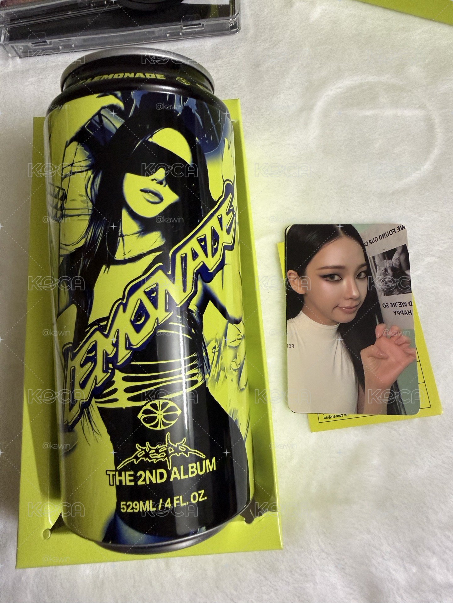 aespa Giselle LEMONADE CAN Ver. 