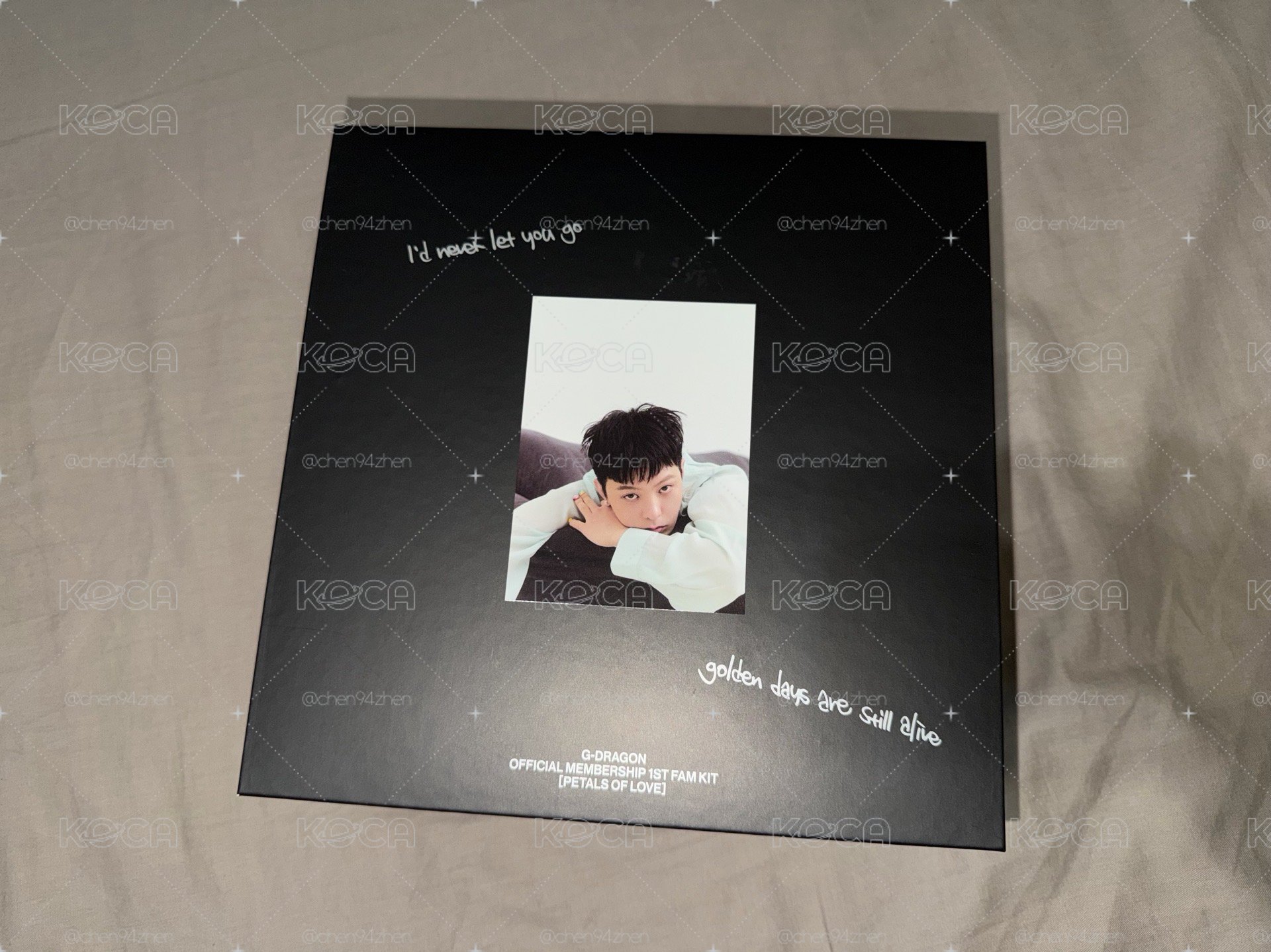 GD OFFICIAL MEMBERSHIP 1ST FAM KIT [PETALS OF LOVE] LOVE Ver