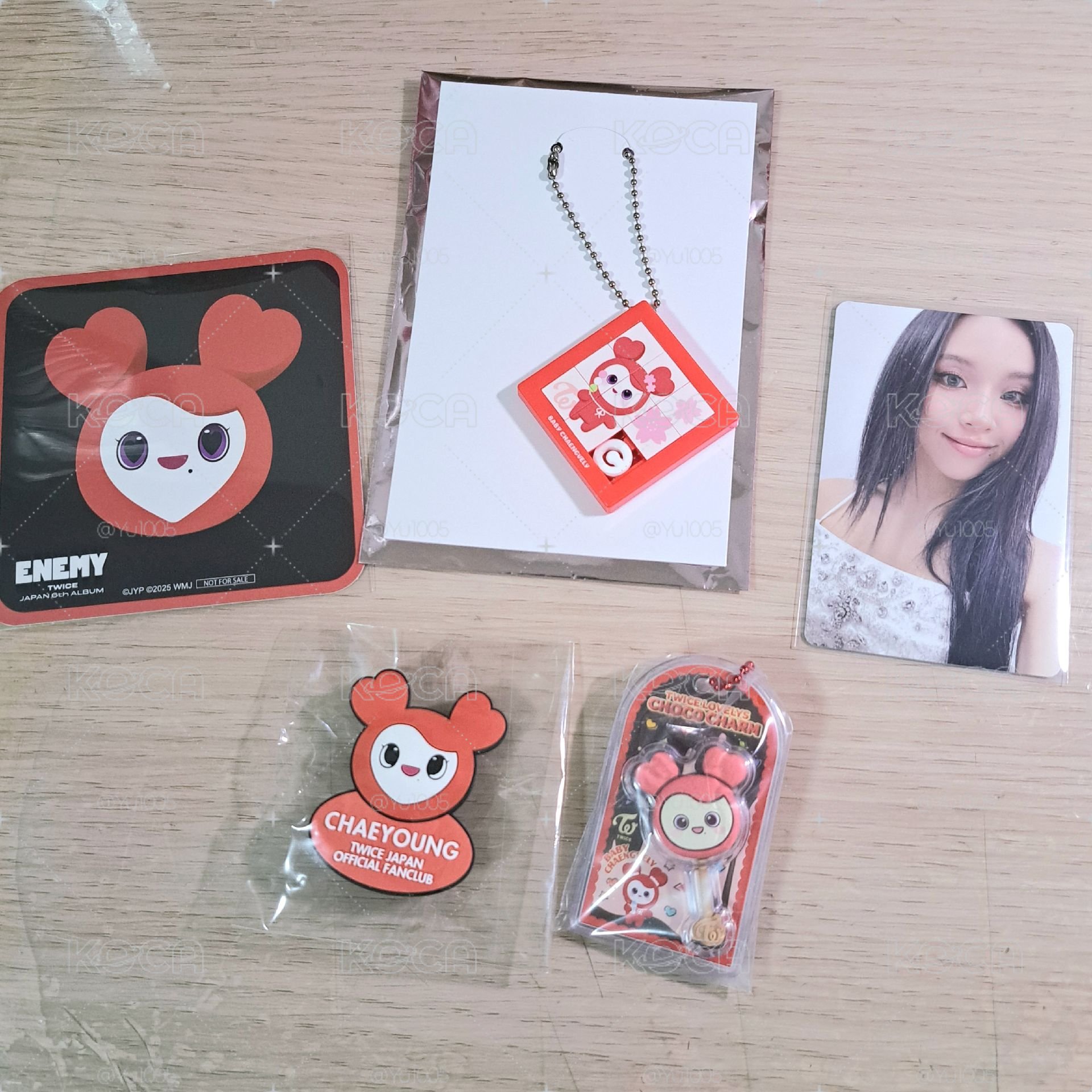 彩瑛 小卡 周邊
