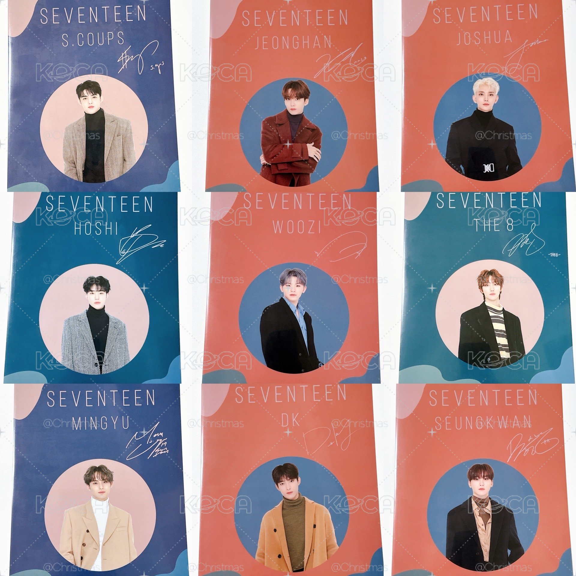 【Seventeen】羅森一番賞資料夾