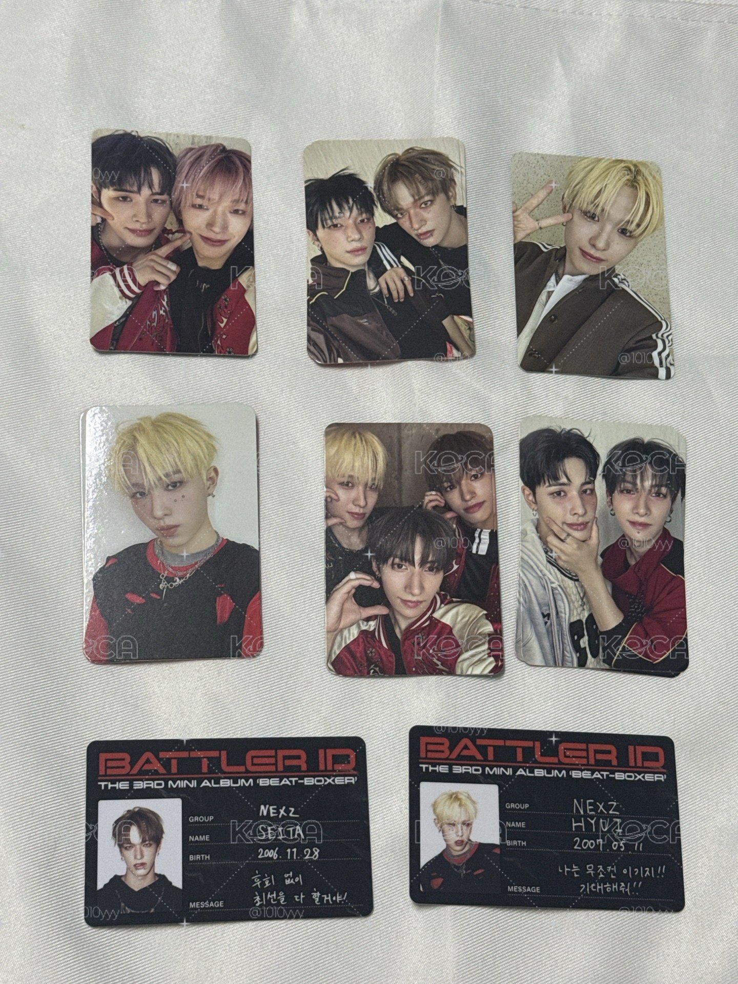 nexz 專卡 富安悠 yu hyui seita so geon yuki  tomoya