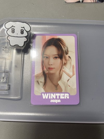 winter 隨機卡官拍 圖二打包範例