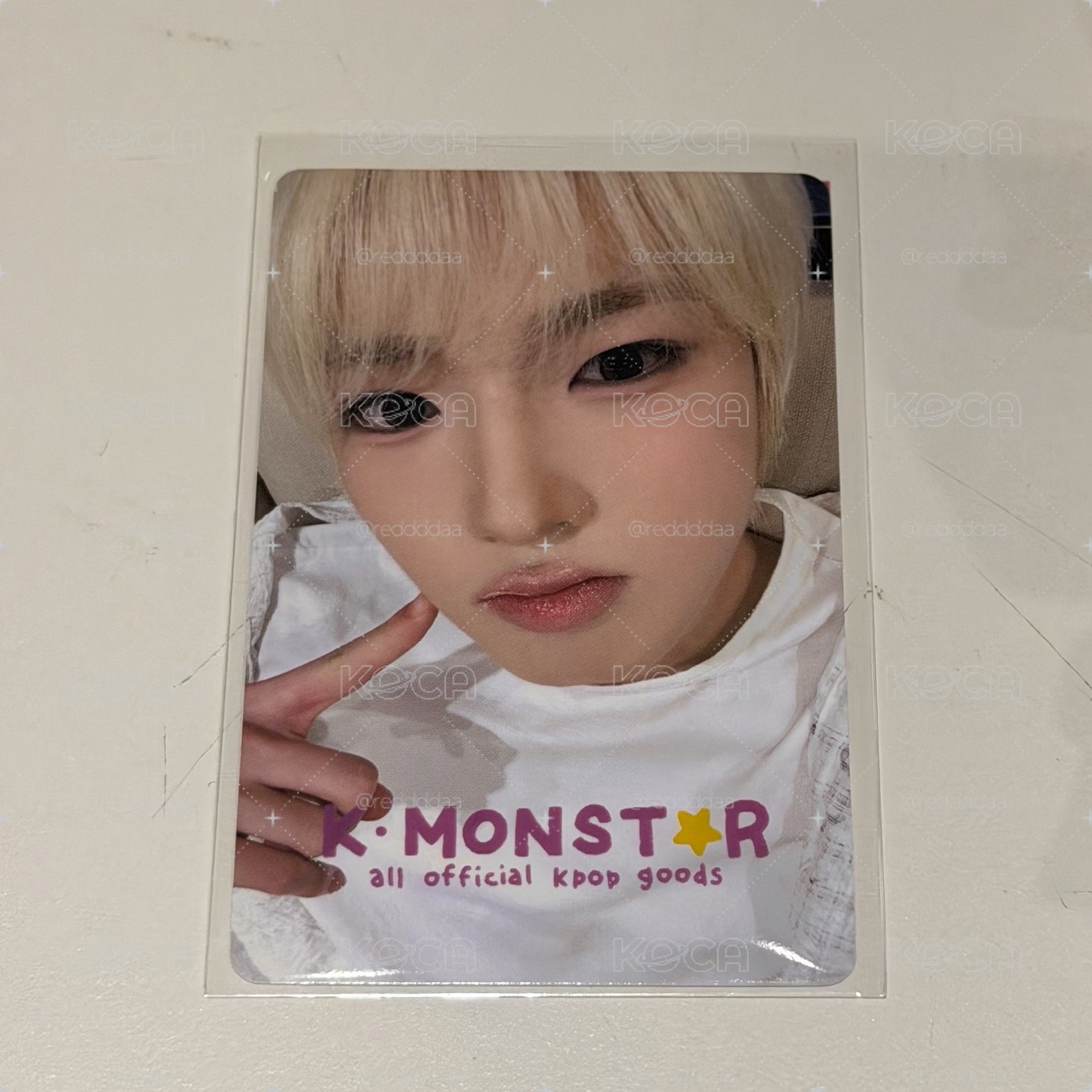 NCT WISH K-MONSTAR 台北 LUCKY DRAW SAKUYA