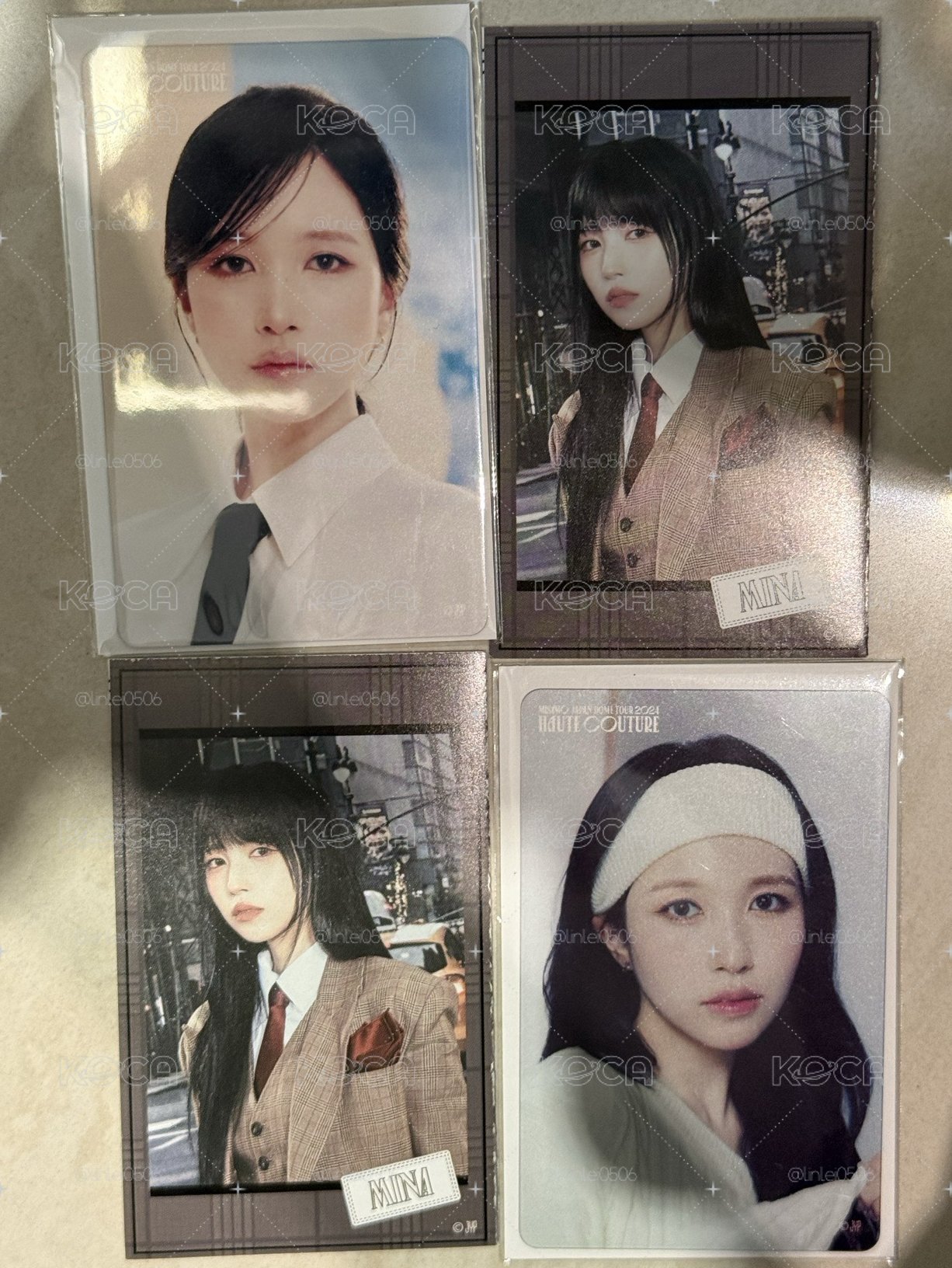 Mina 參加賞兩張