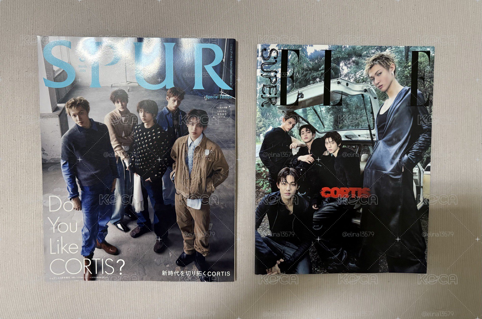 ELLE團封+🔹SPUR雜誌