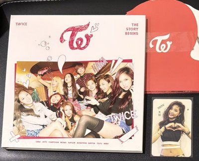 TWICETHE STORY BEGINS專輯】TWICE The Story Begins+出道瑜🦌 一元起