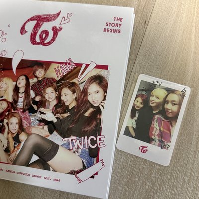 TWICE 出道專空專 寶寶志效 效桃彩團體卡