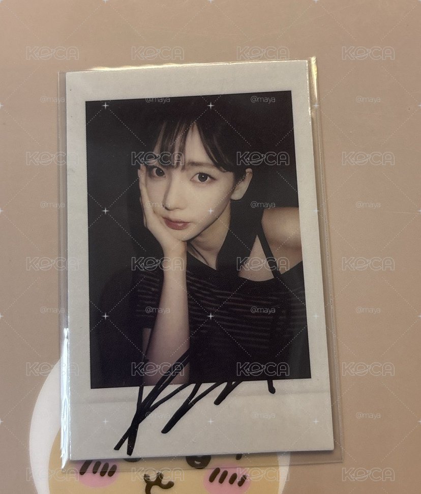 aespa KMS 聖誕柚 拍立得 劉知珉 Karina 小卡