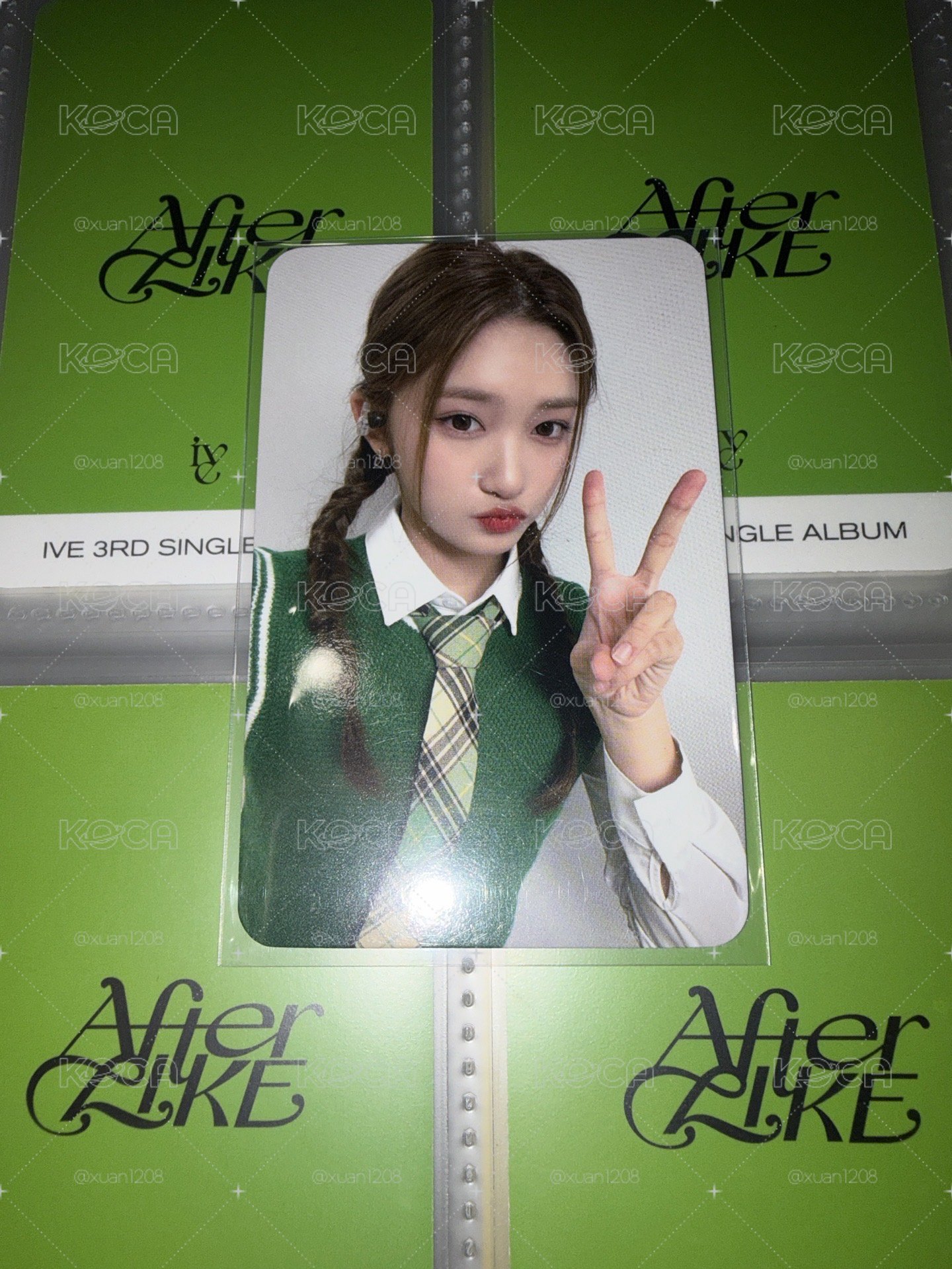After LIKE sw 4.0 簽售卡 