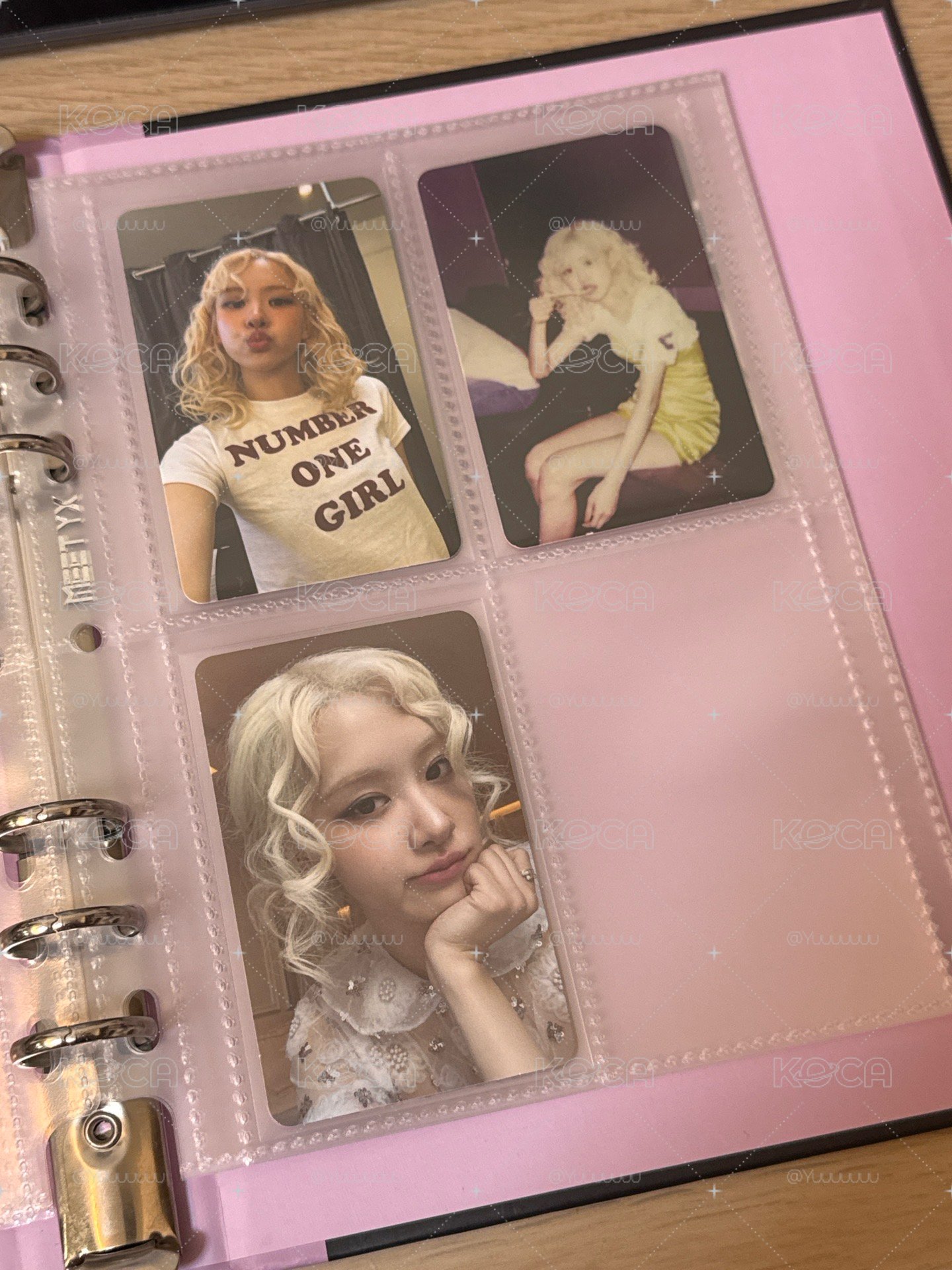 rosie 專輯卡一套