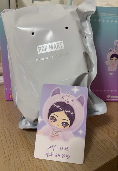 寧寧popmart盲盒一般款已拆盒未拆袋