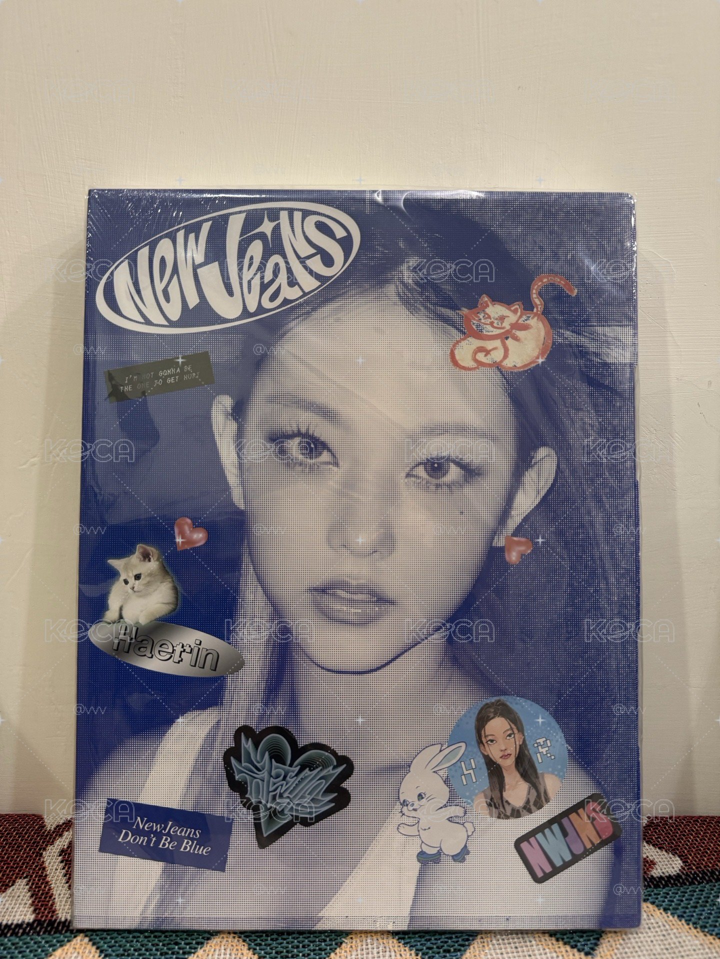 全新Newjeans出道專藍書 Haerin