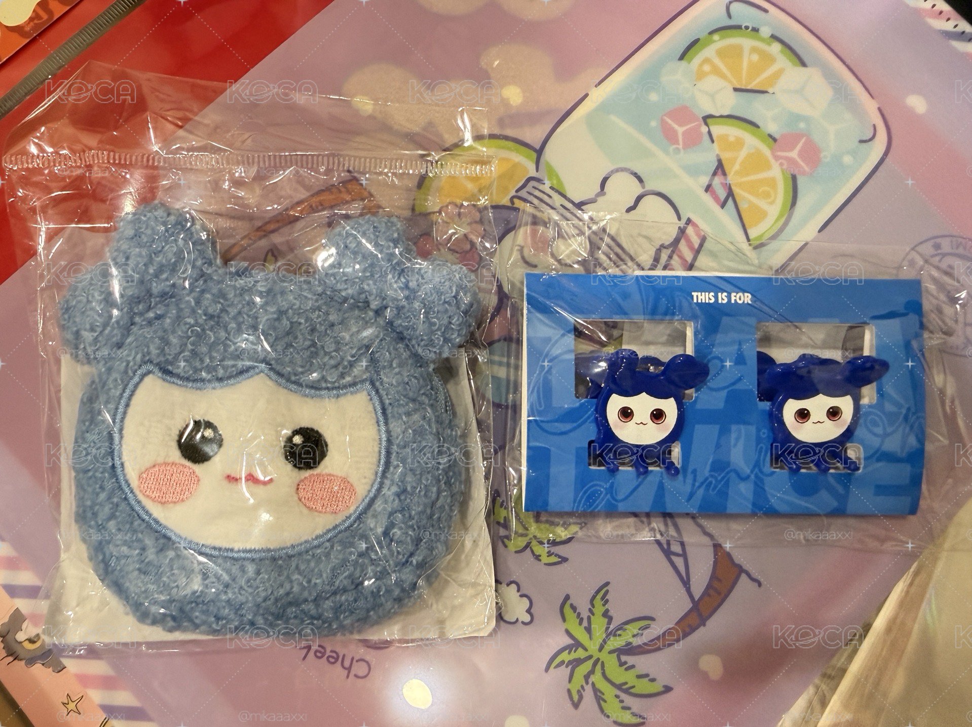 Tzuvely 髮夾+收納包💙